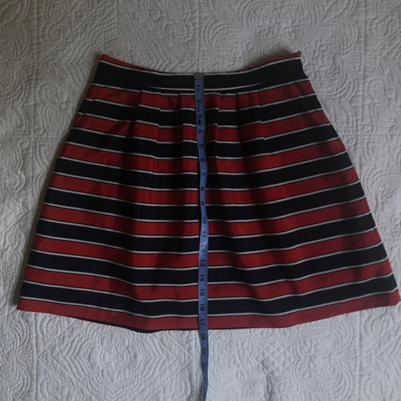 🧡💙 Preppy Striped Skirt - Picture 6 of 7